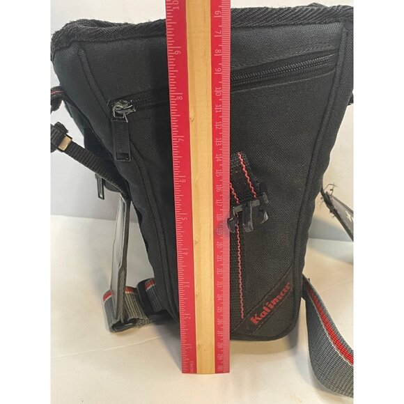 Kalimar Camera SLR shoulder bag v shaped pockets 12" x 9" x 3" black - Picture 13 of 16